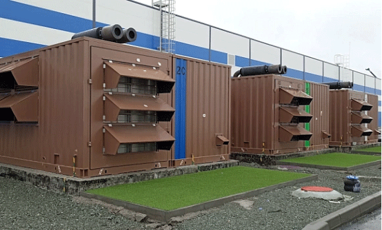 歐洲數據中心項目（6臺1000kw）